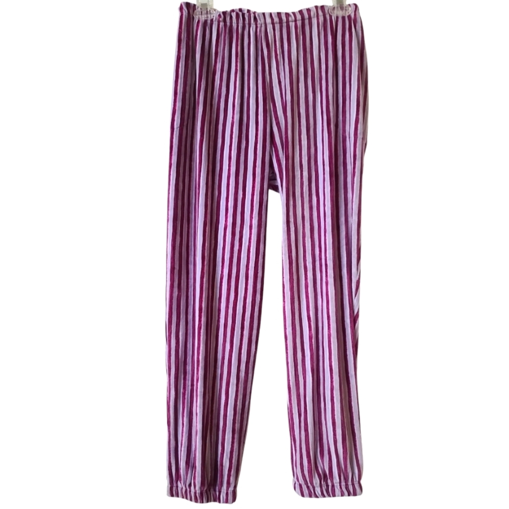 🔴SOLD🔴Simply Vera Vera Wang Pajama Jogger Lounger Pants Purple Striped
